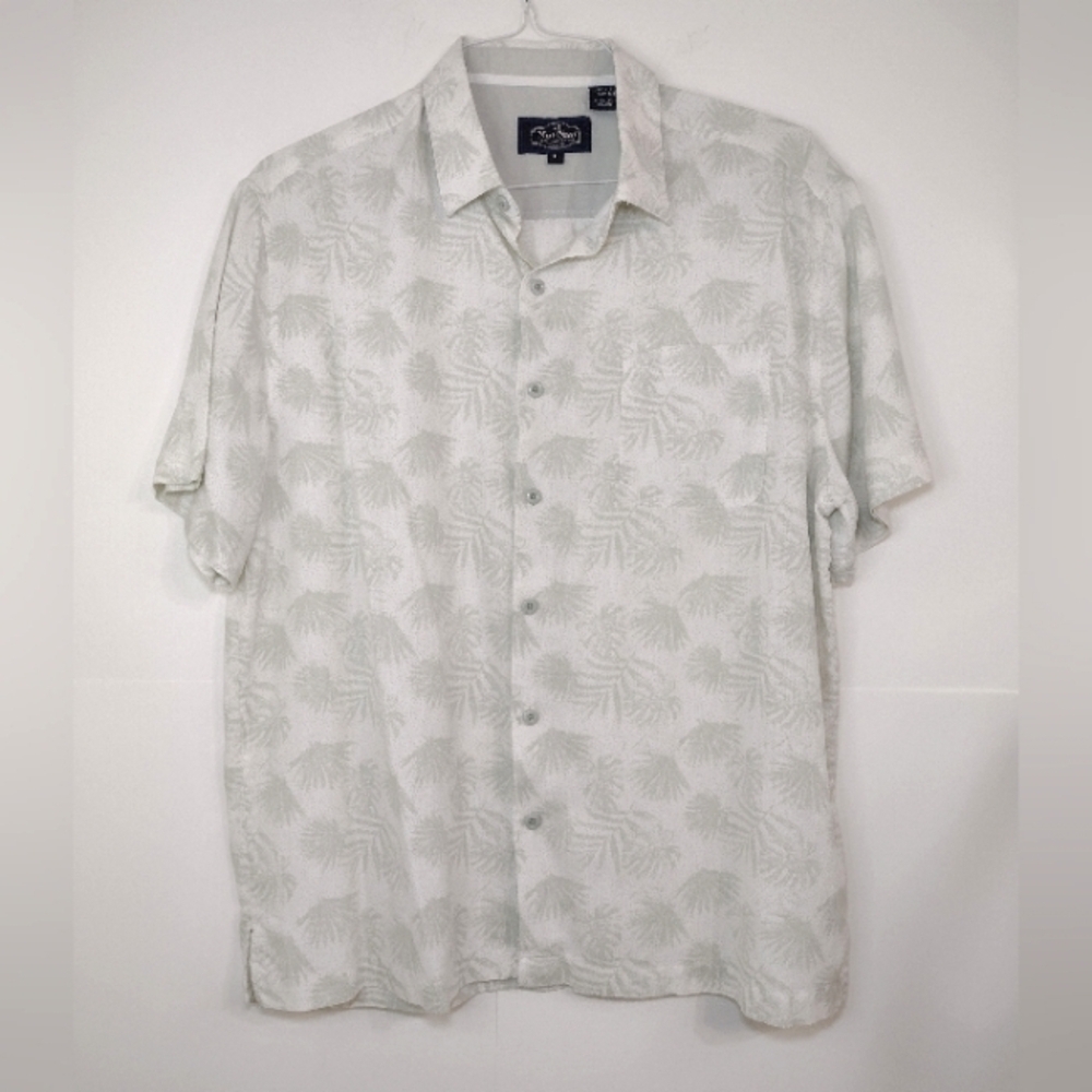 Nat Nast. Men's luxury Hawaiian shirt size (L)
